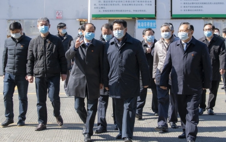 省长袁家军莅临我公司调研领导工作