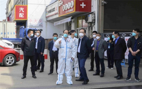 战疫情、、克时艰，，全力为复工复市做好筹备